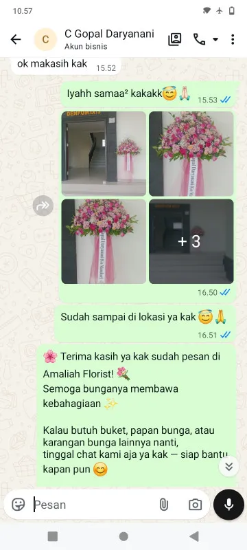 Pengiriman Karangan Bunga Panongan