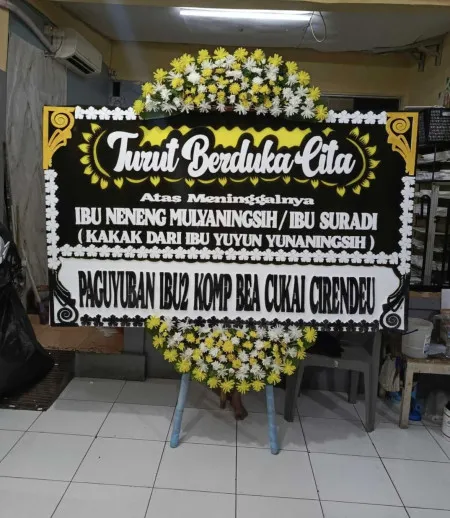 Papan Bunga Duka Panongan